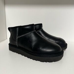 UGG Black Ankle Boots